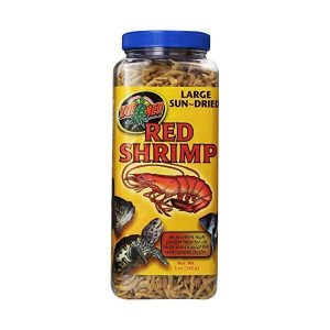 Zoo Med Large Sun-Dried Red Shrimp Turtle Treat, 5 Ounces