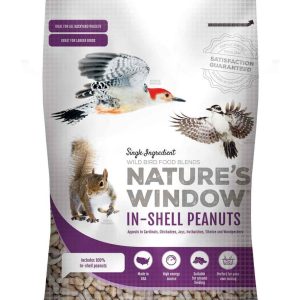 Nature's Window In-Shell Peanuts Wild Bird Food, 10 Pounds