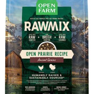 Open Farm RawMix Dog Food, Open Prairie Recipe Ancient Grains, 20 Pounds