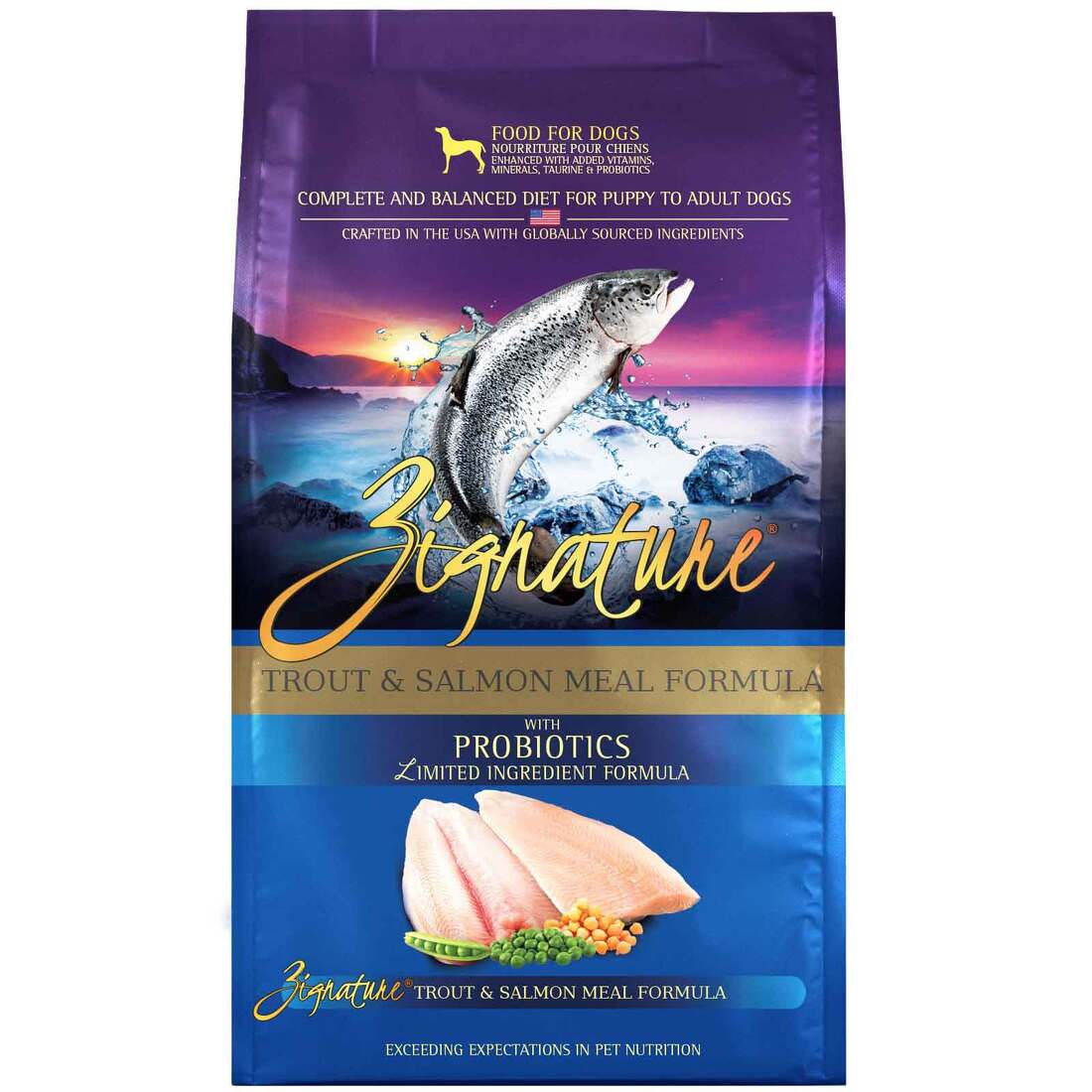 Zignature Trout and Salmon Formula Dog Food - Image 2