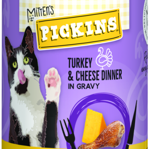 Mitten's Pickins Shreds Ocean Turkey & Cheese Dinner, 13 Ounces