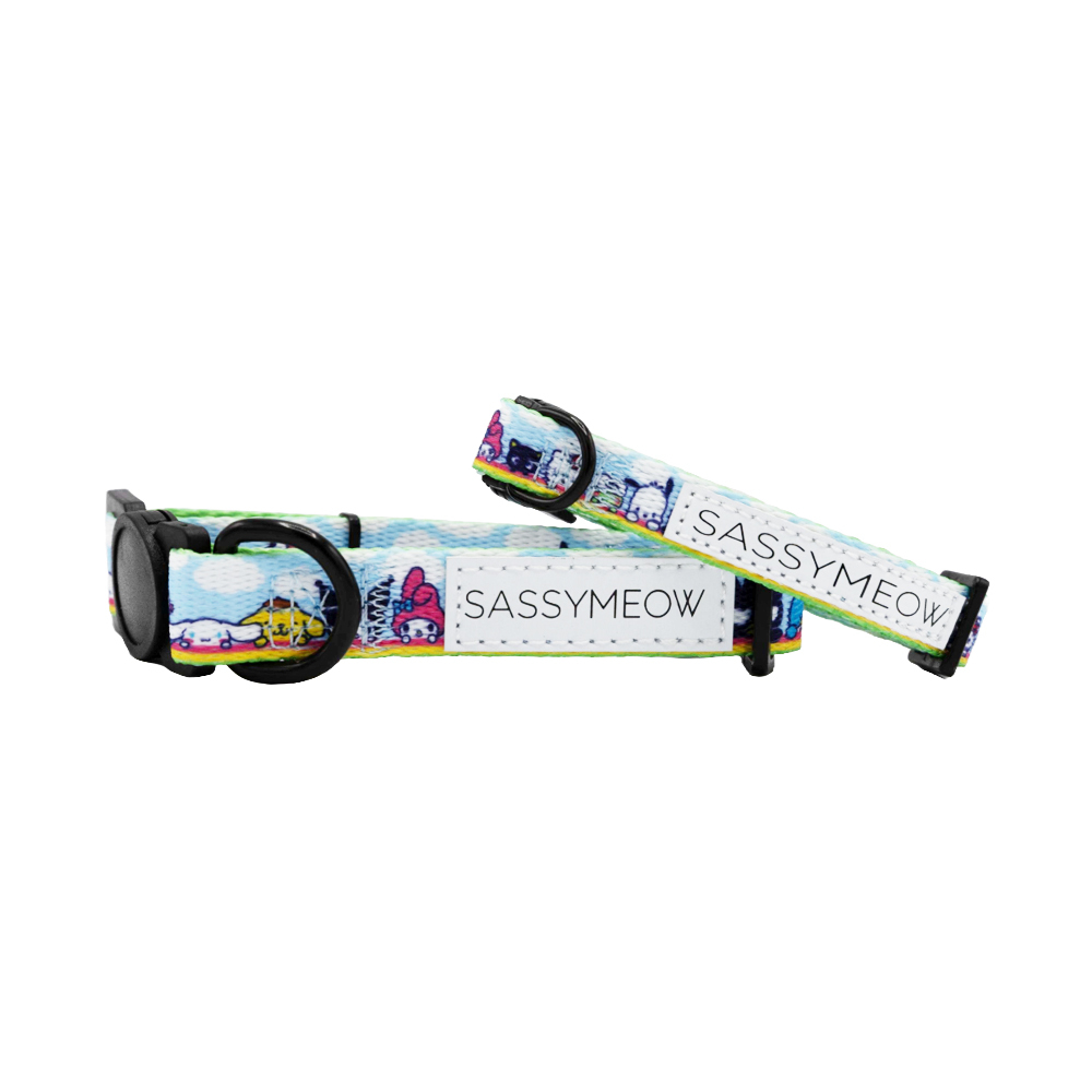 Sassy Meow Cat Collar, Hello Kitty in the Sky - Image 2