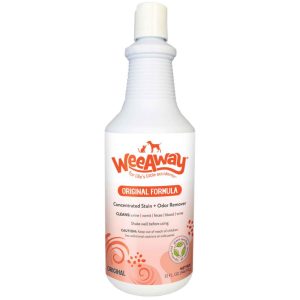 Wee Away Original Formula Urine & Odor Remover, Original Citrus Scent, 32 Ounces