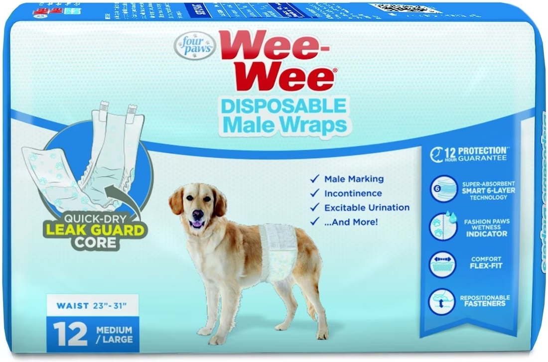 Wee-Wee Disposable Male Wraps - Image 2