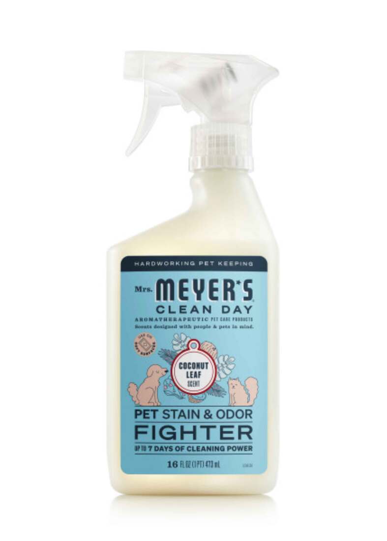 Mrs. Meyer's Clean Day Pet Stain & Odor Fighter, Coconut Leaf Scent, 16 Ounces