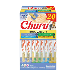 Inaba Churu Tuna Variety Recipe Cat Treat, 20 Count