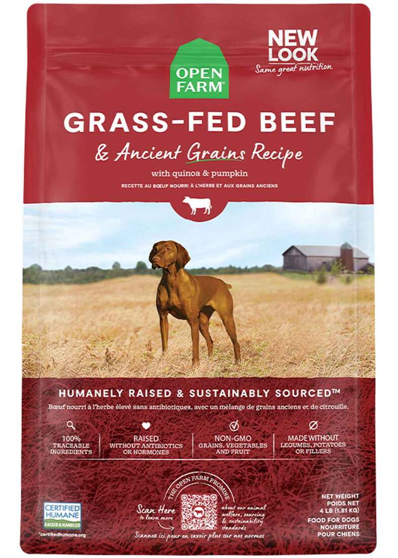 Open Farm Dry Dog Food, Ancient Grain Beef - Image 2