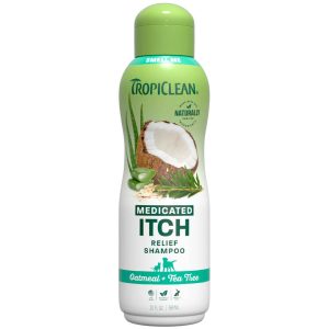 TropiClean Oatmeal & Tea Tree Shampoo, 20 ounce