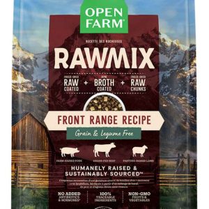 Open Farm RawMix Grain Free Dog Food, Front Range Recipe, 3.5 Pounds