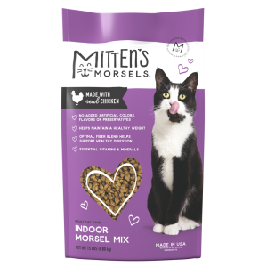 Mitten's Morsels Indoor Morsel Mix Dry Cat Food, 15 Pounds