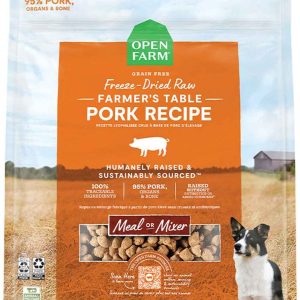 Open Farm Freeze Dried Morsels Pork Dog Food, 22 Ounces