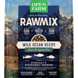 Open Farm RawMix Dog Food, Wild Ocean Recipe, 3.5 Pounds
