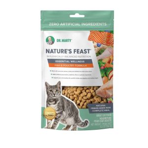 Dr. Marty Nature's Feast Essential Wellness Fish & Poultry Cat Food, 5.5 Ounces