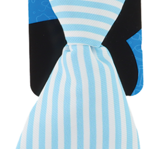 Play On Neck Tie, Blue Stripe, One Size