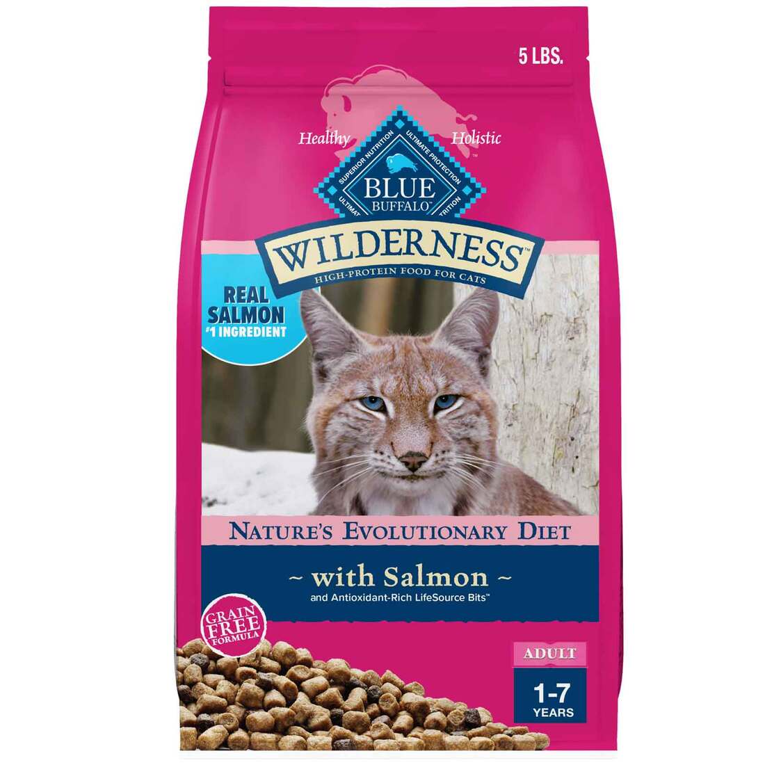 Blue Wilderness Cat Food, Adult Salmon - Image 2