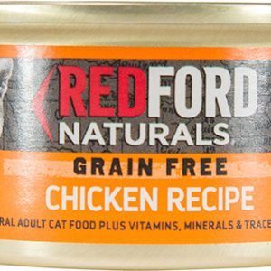 Redford Naturals Natural Wet Cat Food, Adult Grain Free Chicken Cuts in Gravy, 3 Ounces