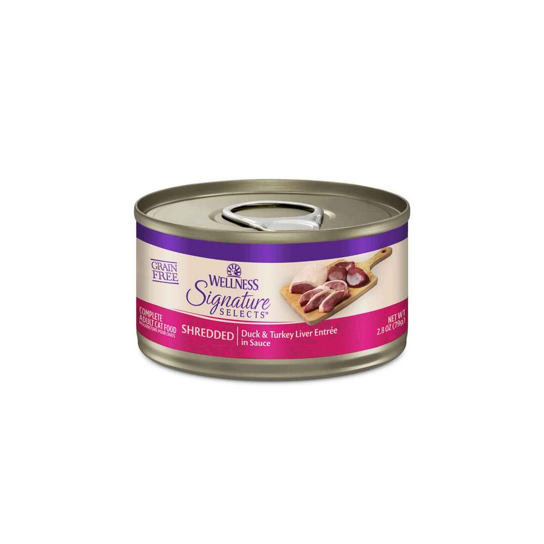 Wellness CORE Signature Selects Shredded Adult Grain Free Wet Cat Food - Image 2