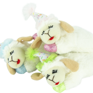 Play On Lamb Chop® with Birthday Hat Cat Toy, Assorted