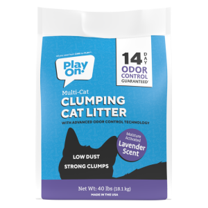 Play On Scoopable Cat Litter, Lavender Scent