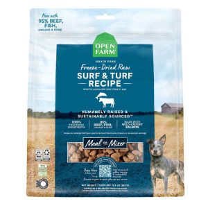 Open Farm Freeze Dried Morsels Dry Dog Food, Surf and Turf, 22 Ounces