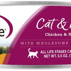 NutriSource Pate Wet Cat/Kitten Food, Chicken/Rice, 5.5 Ounces