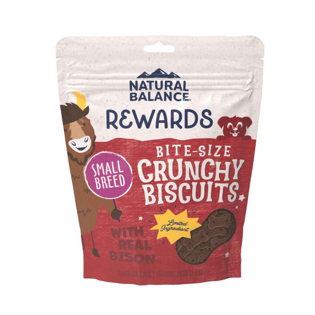 Natural Balance® L.I.T. Limited Ingredient Treats® Sweet Potato & Bison Formula - Image 2