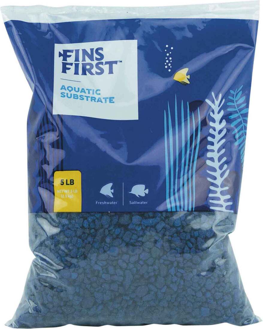 Fins First Gravel Blue Waters, 5 Pounds