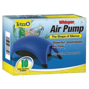 Tetra 10 Whisper Air Pump for up to 10 gallon aquariums