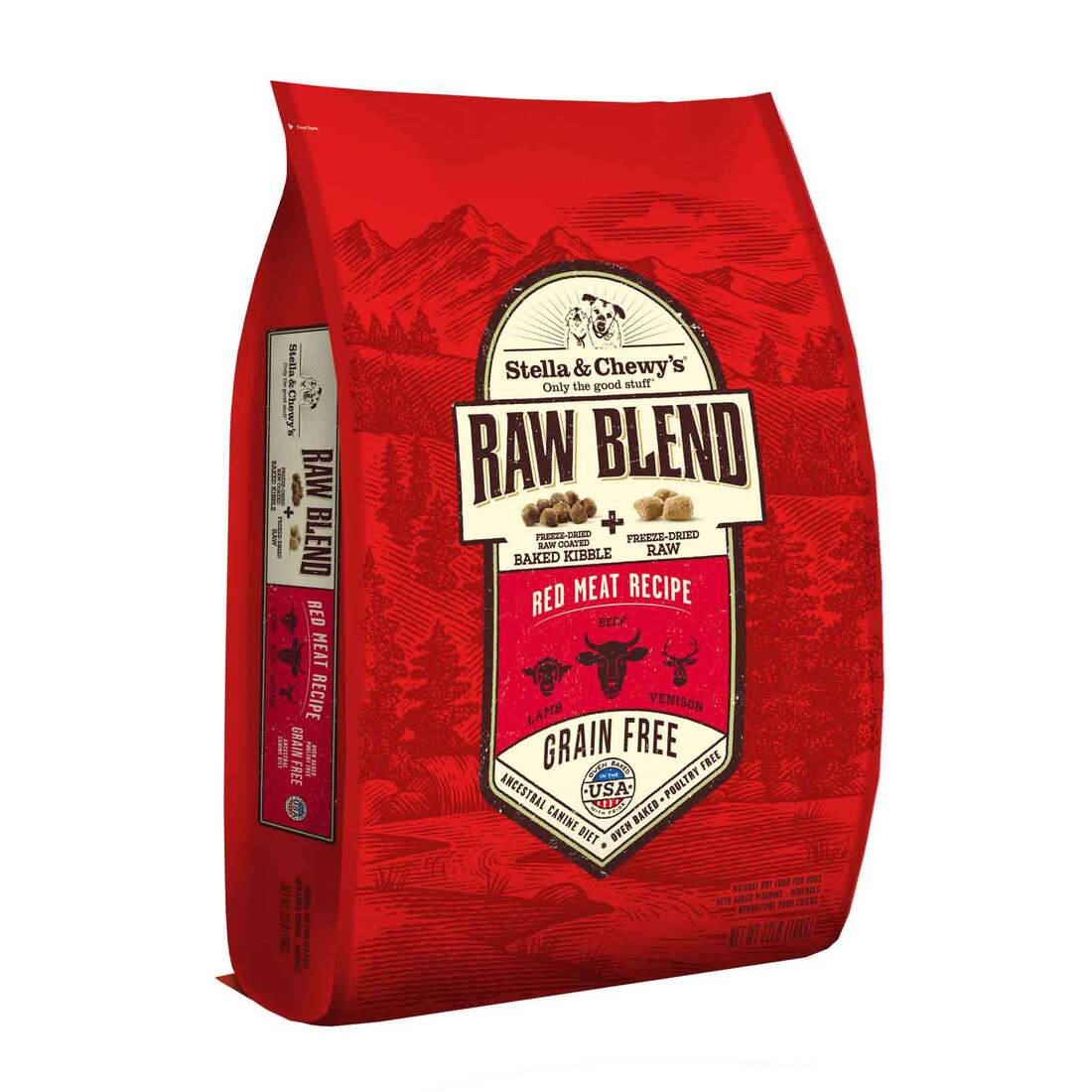 Stella & Chewy's Raw Blend Kibble Red Meat Dry Dog Food