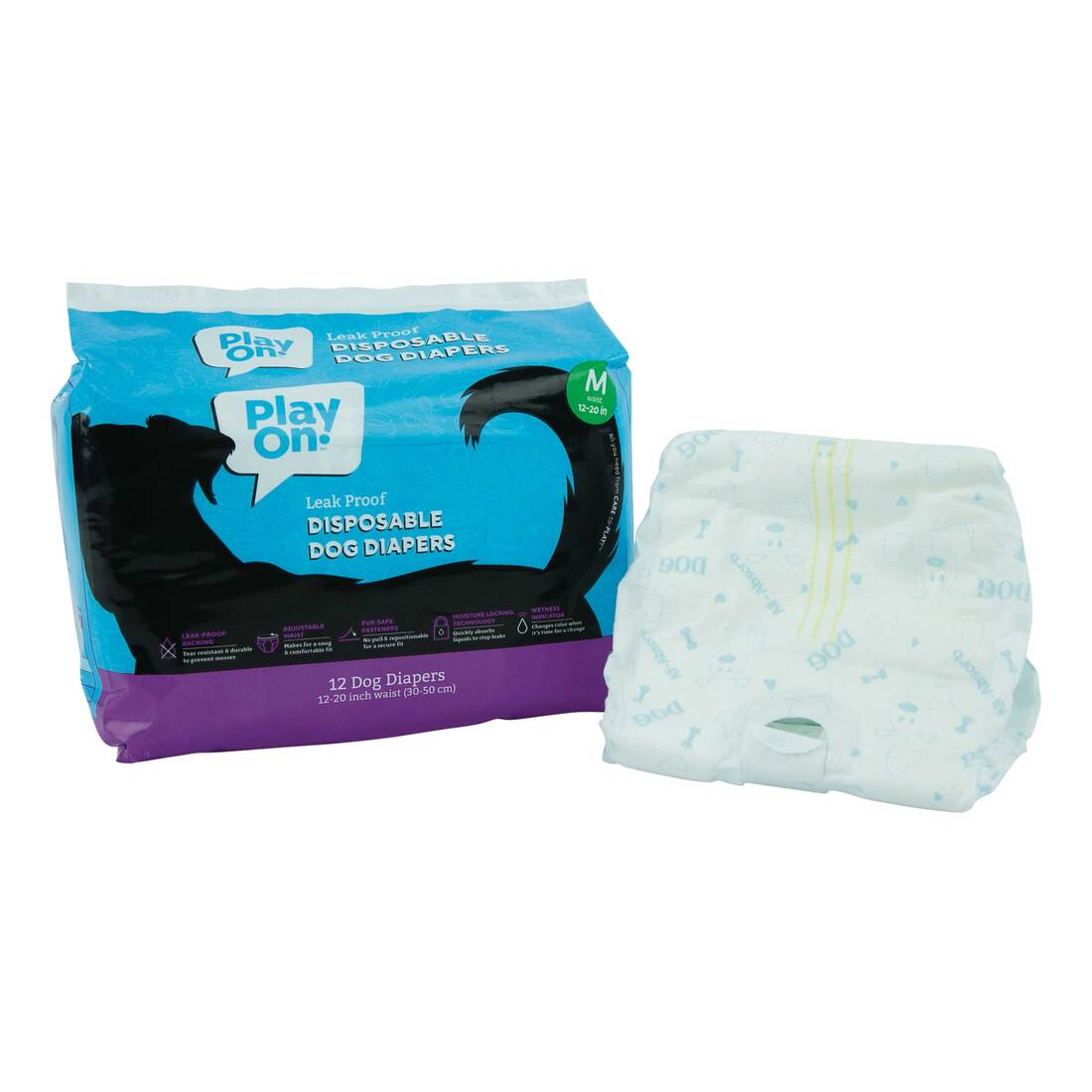 Play On Disposable Dog Diaper - Image 4