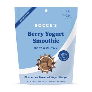Bocces Bakery Berry Smoothie Dog Treat, 6 Ounces