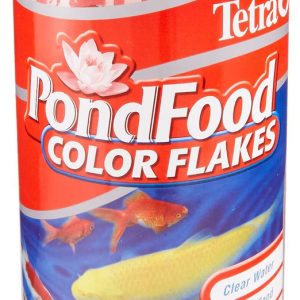 Tetra Flaked Color Pond Fish Food, 6 Ounces