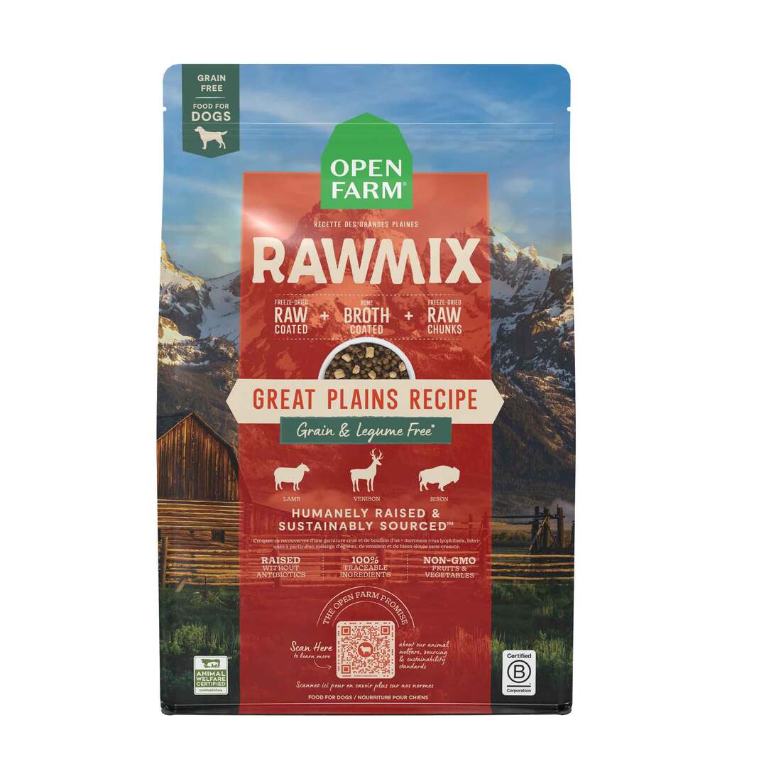 Open Farm RawMix Great Plains Grain-Free Dry Dog Food - Image 2