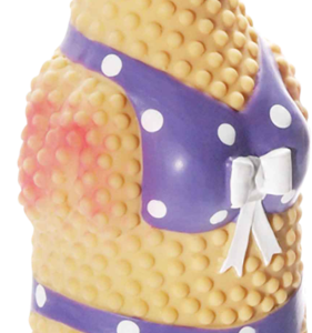 Outward Hound Squawkers Henrietta Chicken Dog Toy, Small
