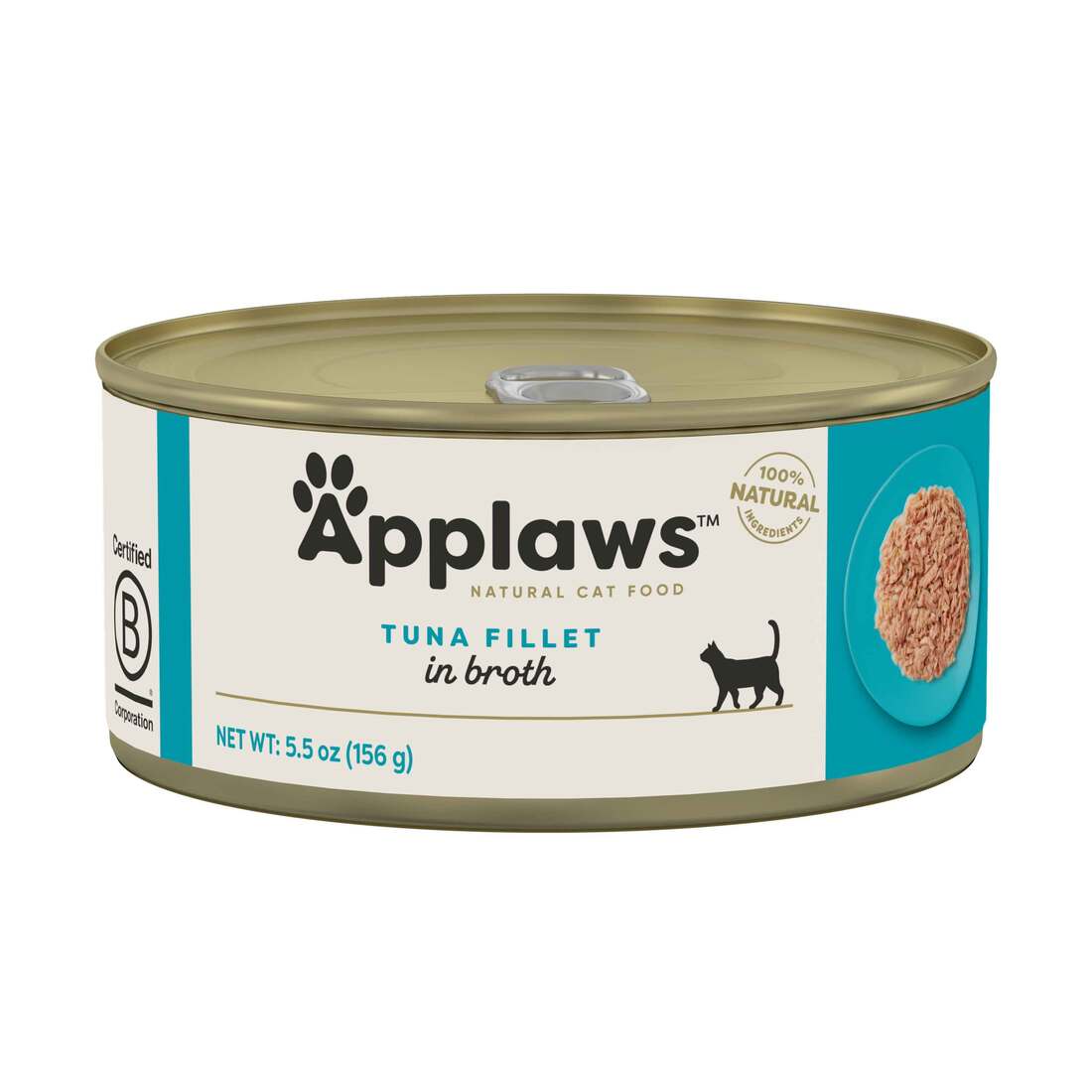 Applaws Natural Wet Cat Food, Tuna Fillet, 5.5 Ounces