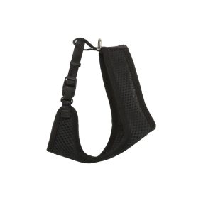 Comfort Soft® Adjustable Cat Harness, Black, 3/8" x 11"- 14"