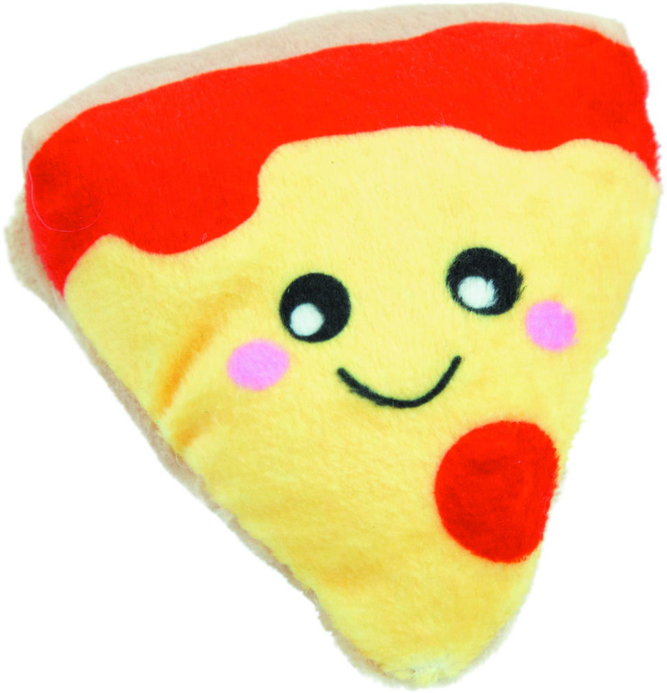 Play On Cat Toy Catnip Plush Pizza