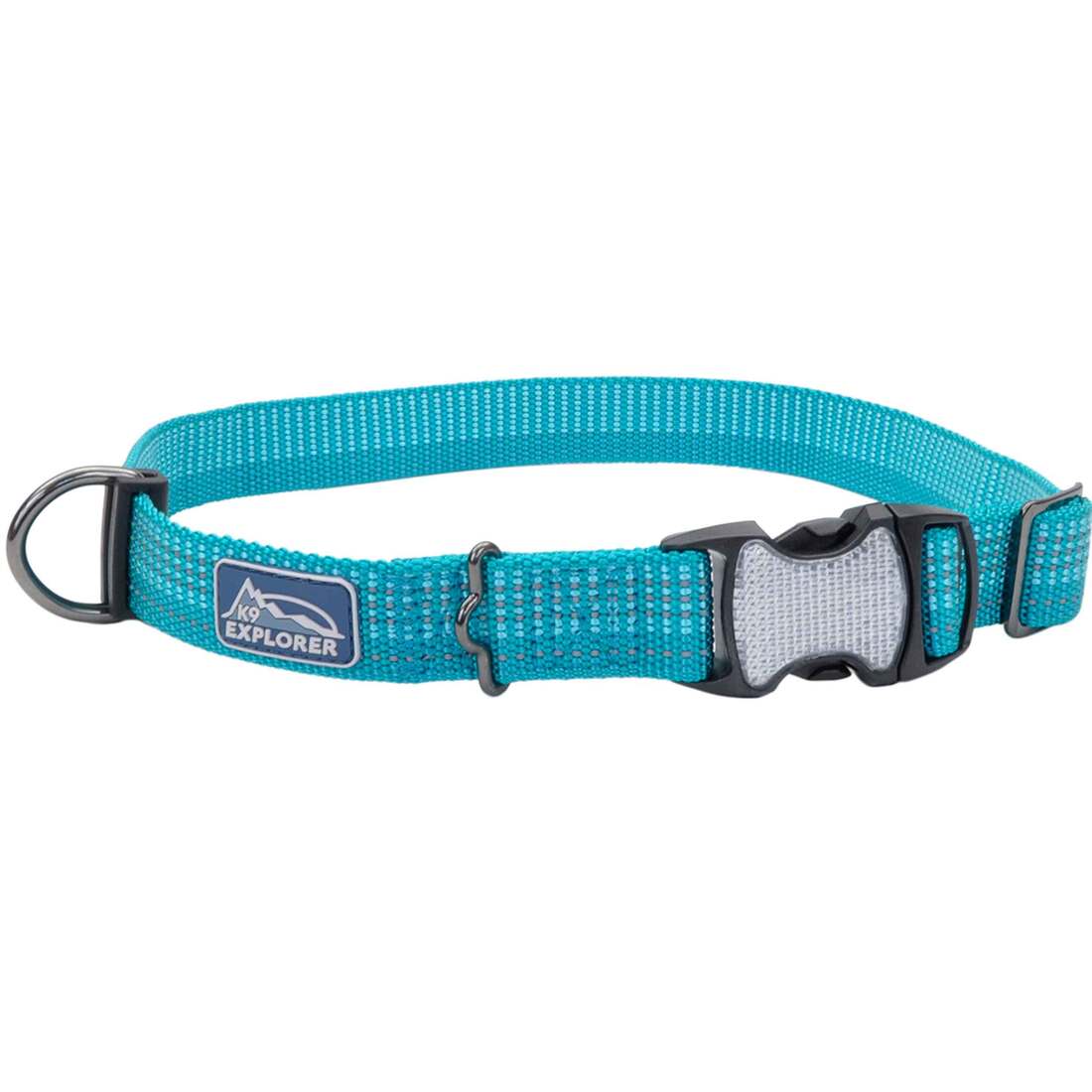 Coastal Pet Products K9 Explorer® Brights Reflective Adjustable Dog Collar, Ocean - Image 3