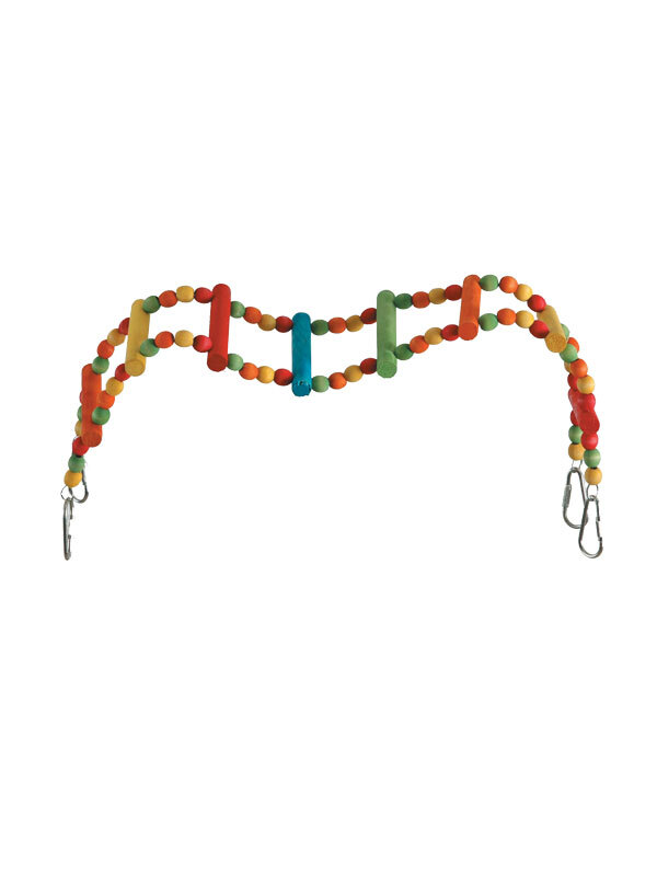 Play on Bird Toy Flex Ladder, Extra Small