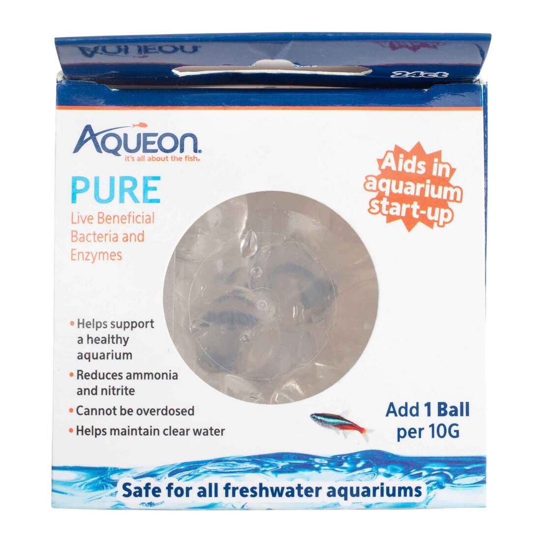 Aqueon Pure Bacteria Supplement, 10 Gallon, 4 Pack - Image 2