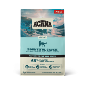 ACANA? Dry Cat Food, Bountiful Catch, Salmon, Catfish, and Herring, 4 Pounds