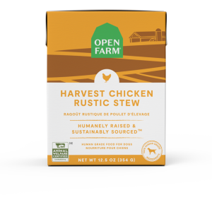 Open Farm Rustic Stew Wet Dog Food, Harvest Chicken, 12.5 Ounces
