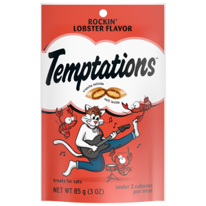 Whiskas Temptations Rockin Lobster Flavor Cat Treats, 3 Ounces