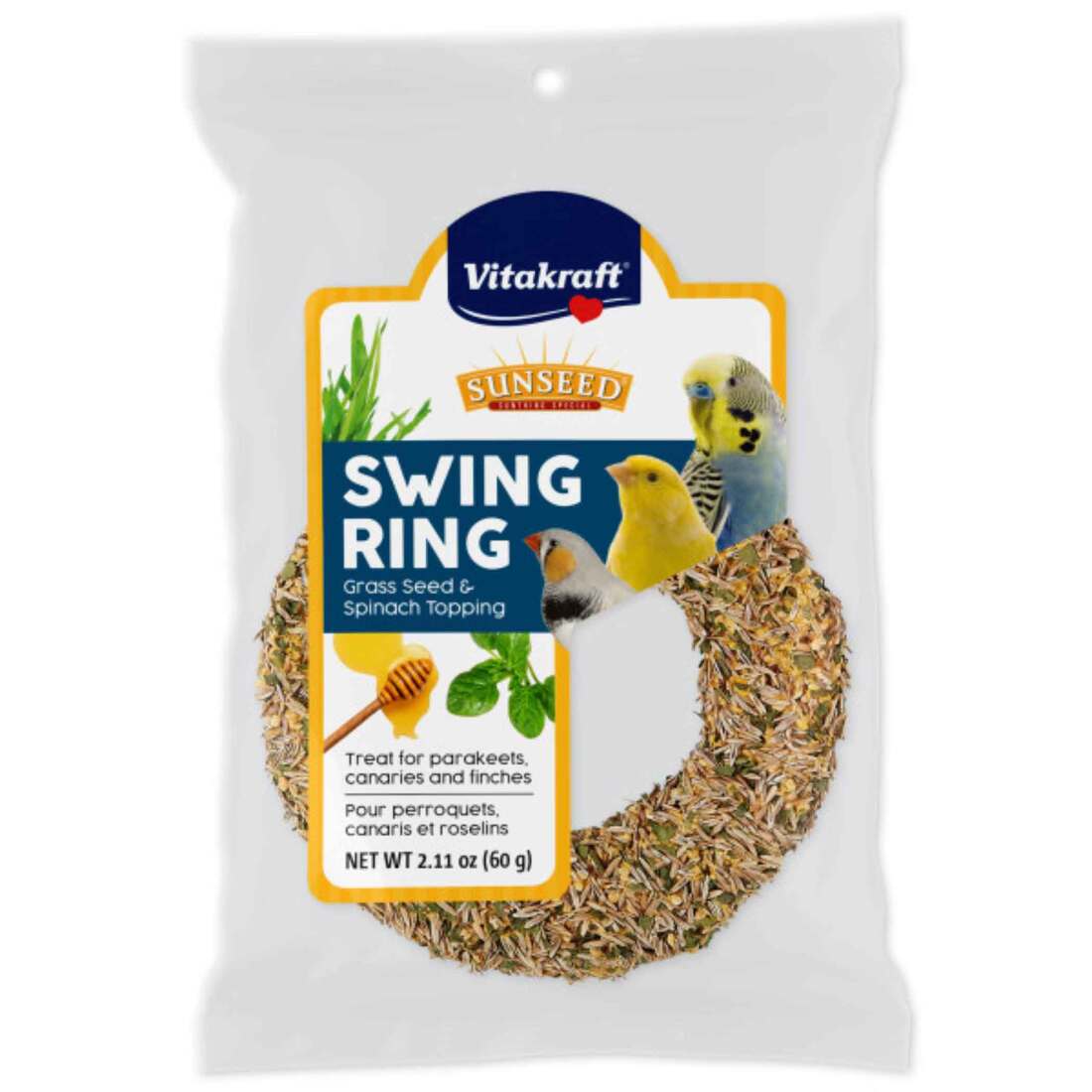 Sunseed Swing Ring Bird Treat