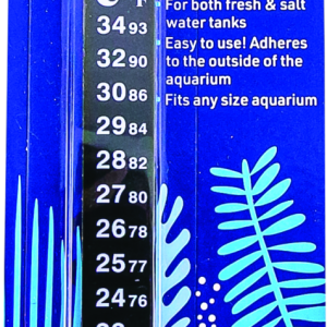 Fins First Aquatic Aquarium Thermometer Strip