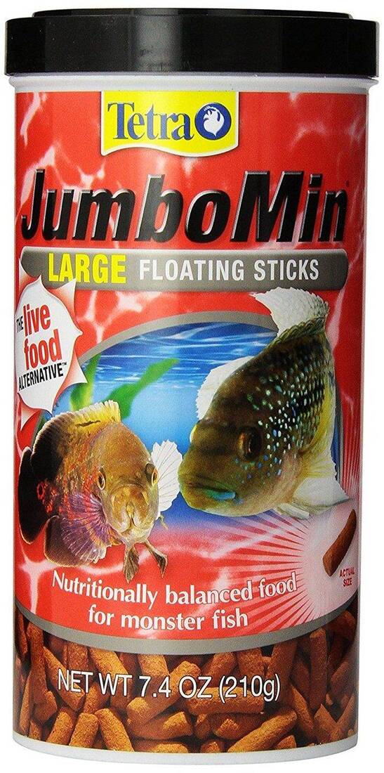Tetra Cichlid JumboMin Sticks, 7.4 Ounces