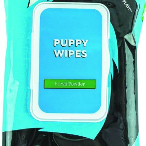 Play On Puppy Wipes, 100 Count Powder Fresh Scented