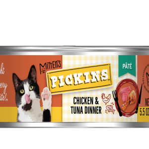 Mitten's Pickins Pat?? Chicken & Tuna Dinner Wet Cat Food, 5.5 Ounces