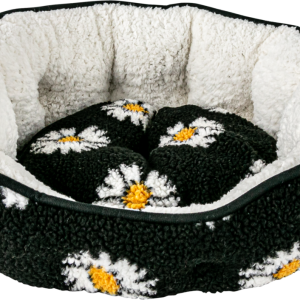 Play On Cat Bed Floral Tufted
