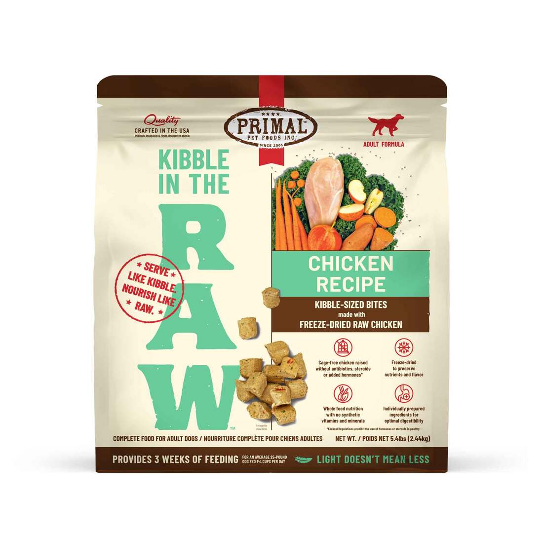 Primal Kibble In The Raw Freeze Dried Dog Food - Image 2